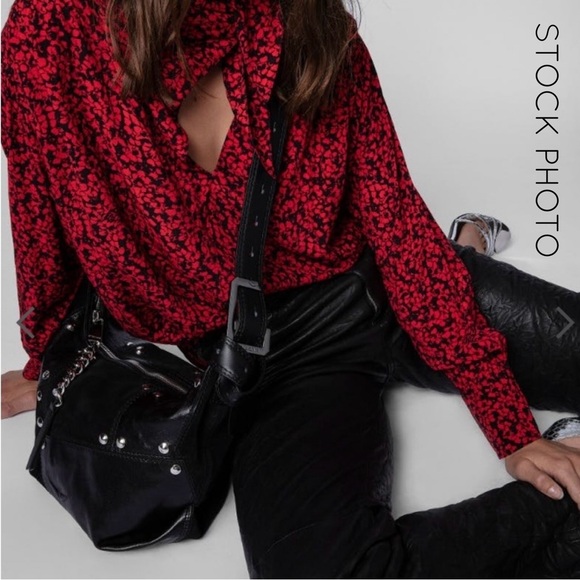 Zadig & Voltaire Le Cecilia Patchwork Studs Bag - Picture 3 of 8